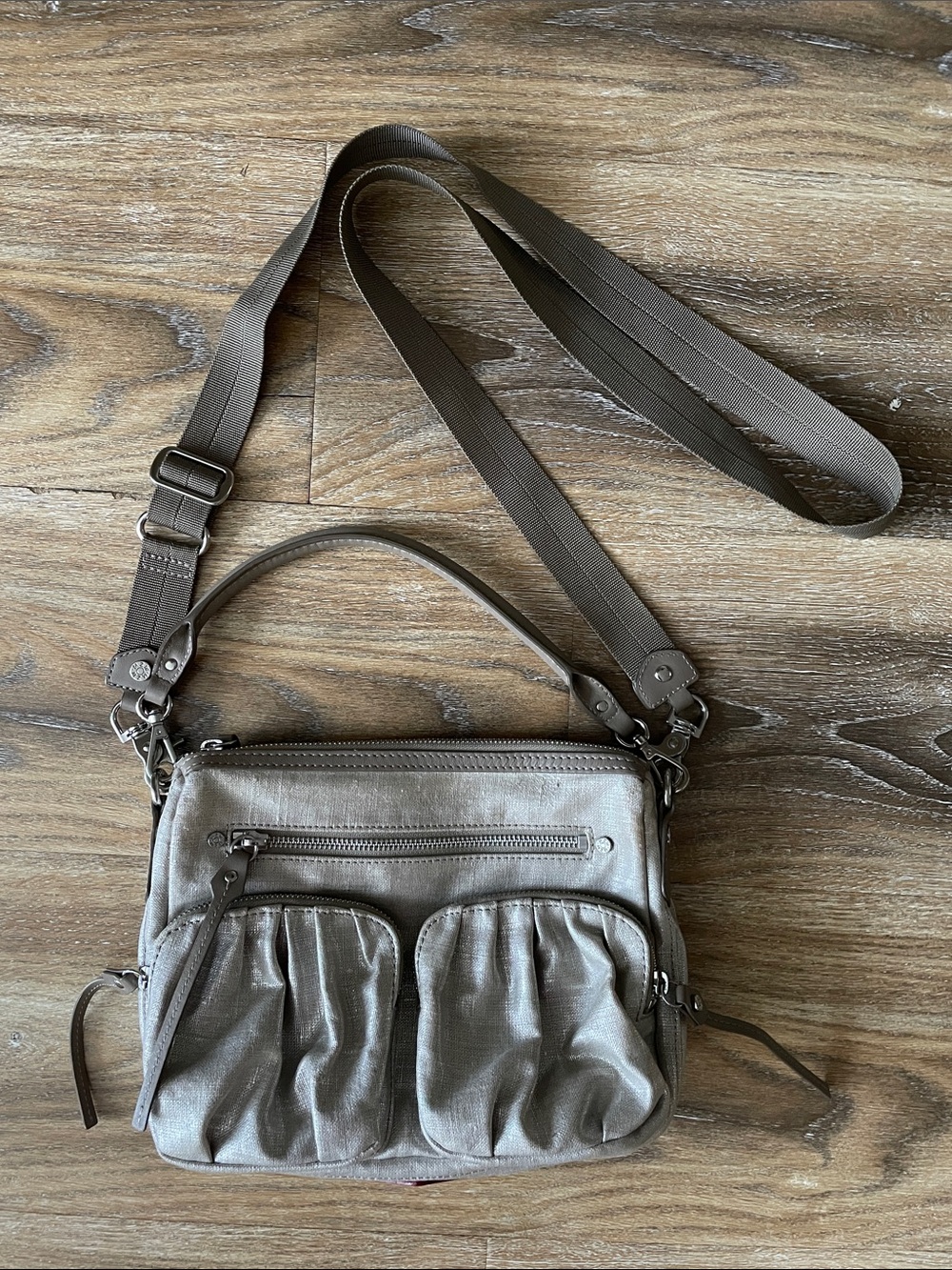 MZ Wallace Metallic Paige Bag *Used*